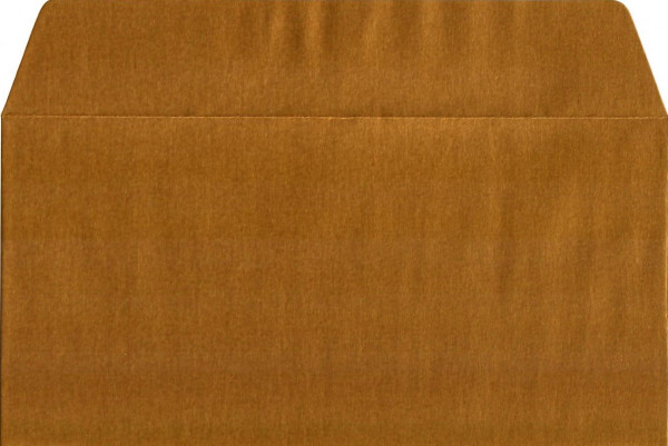 Briefumschlag gold, AUF RECHNUNG