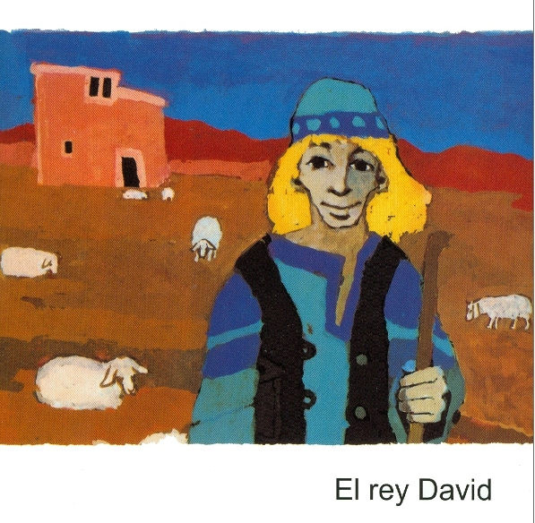 Kees de Kort, David wird König, Kinderheft Spanisch